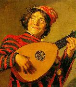 Jester with a Lute Frans Hals